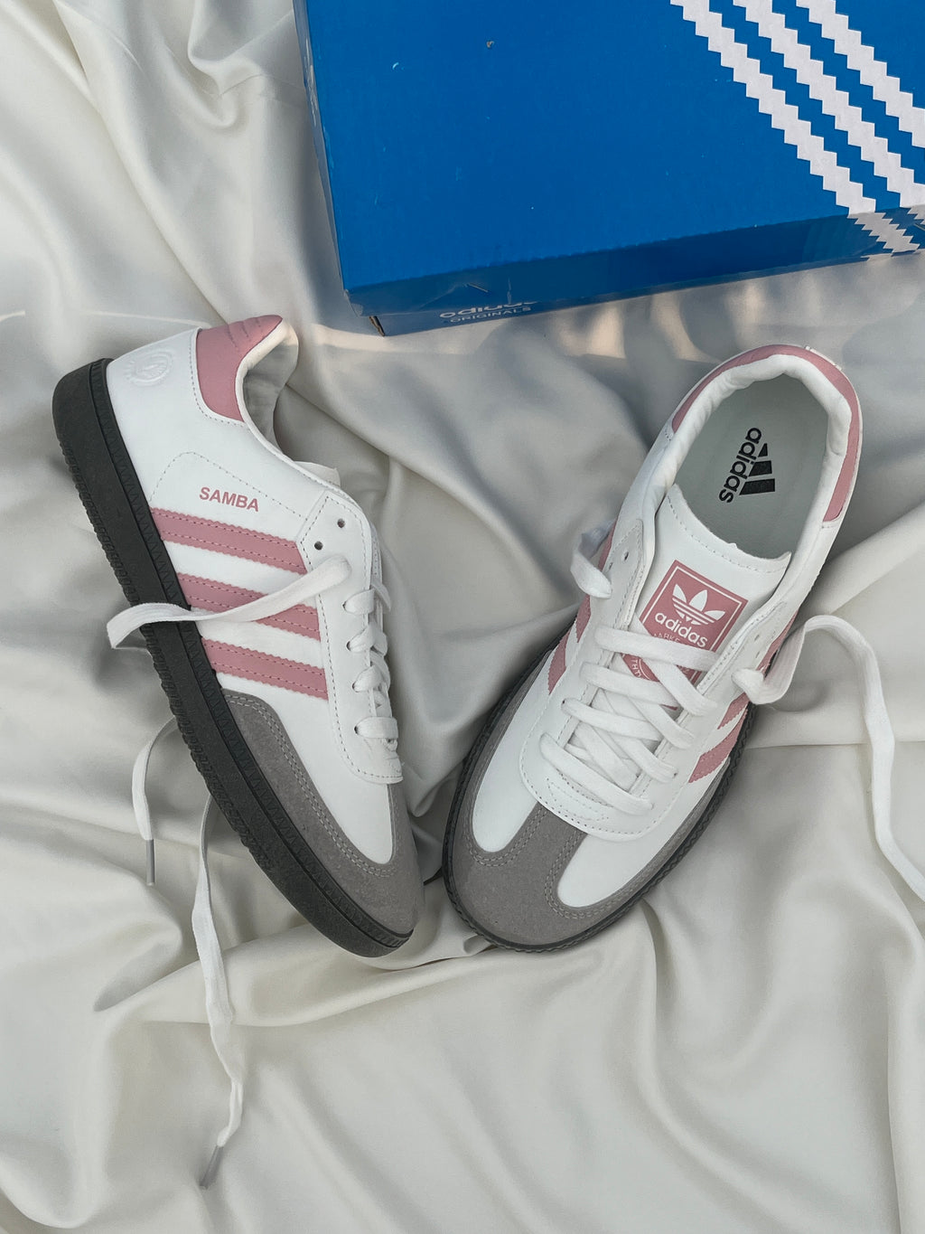 SAMBAS - White / Pink
