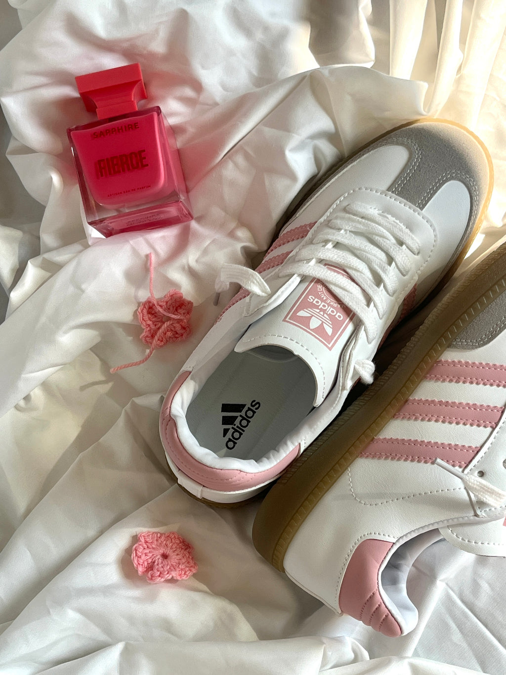 SAMBAS - White / Pink