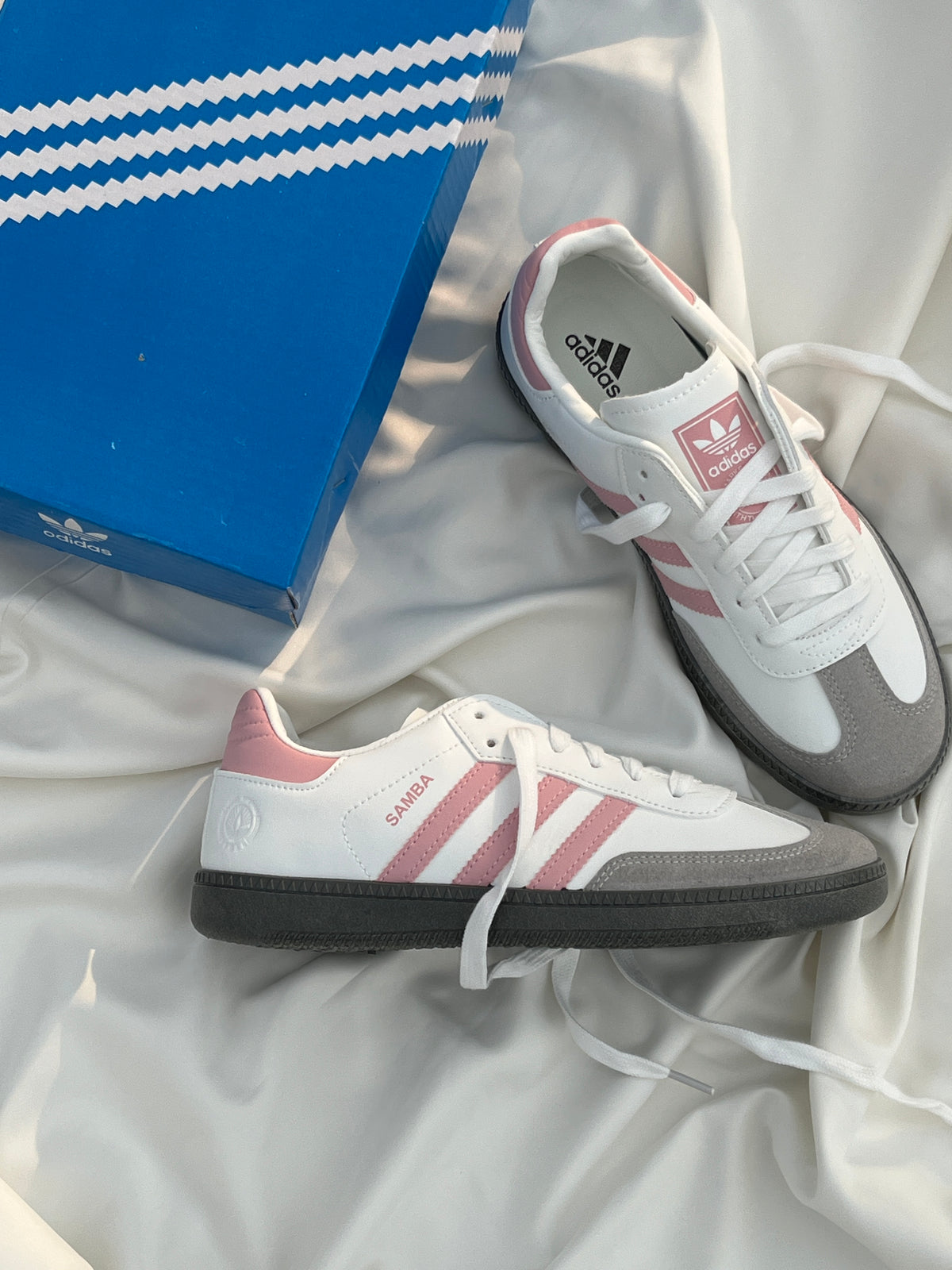 SAMBAS - White / Pink