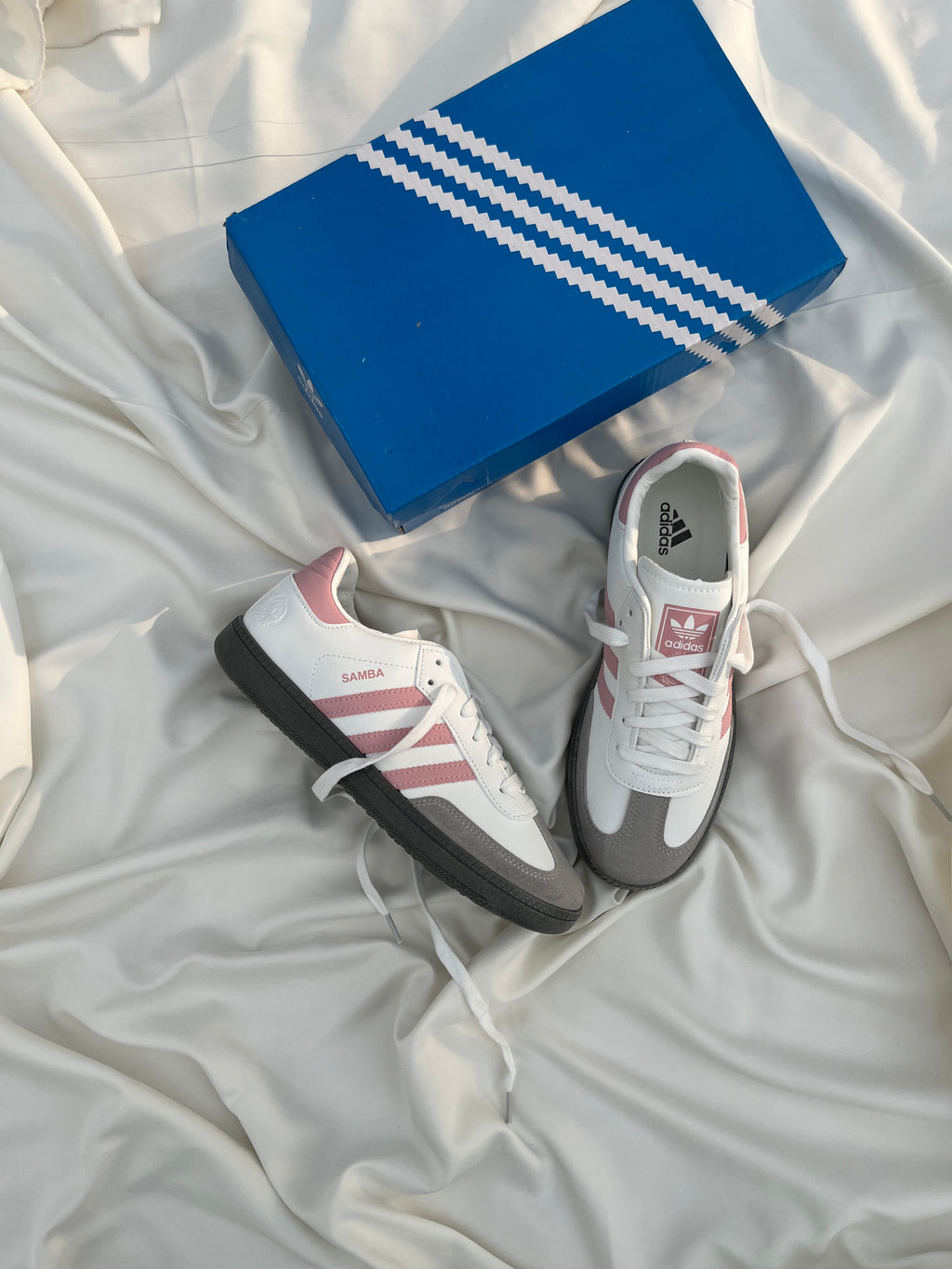 SAMBAS - White / Pink