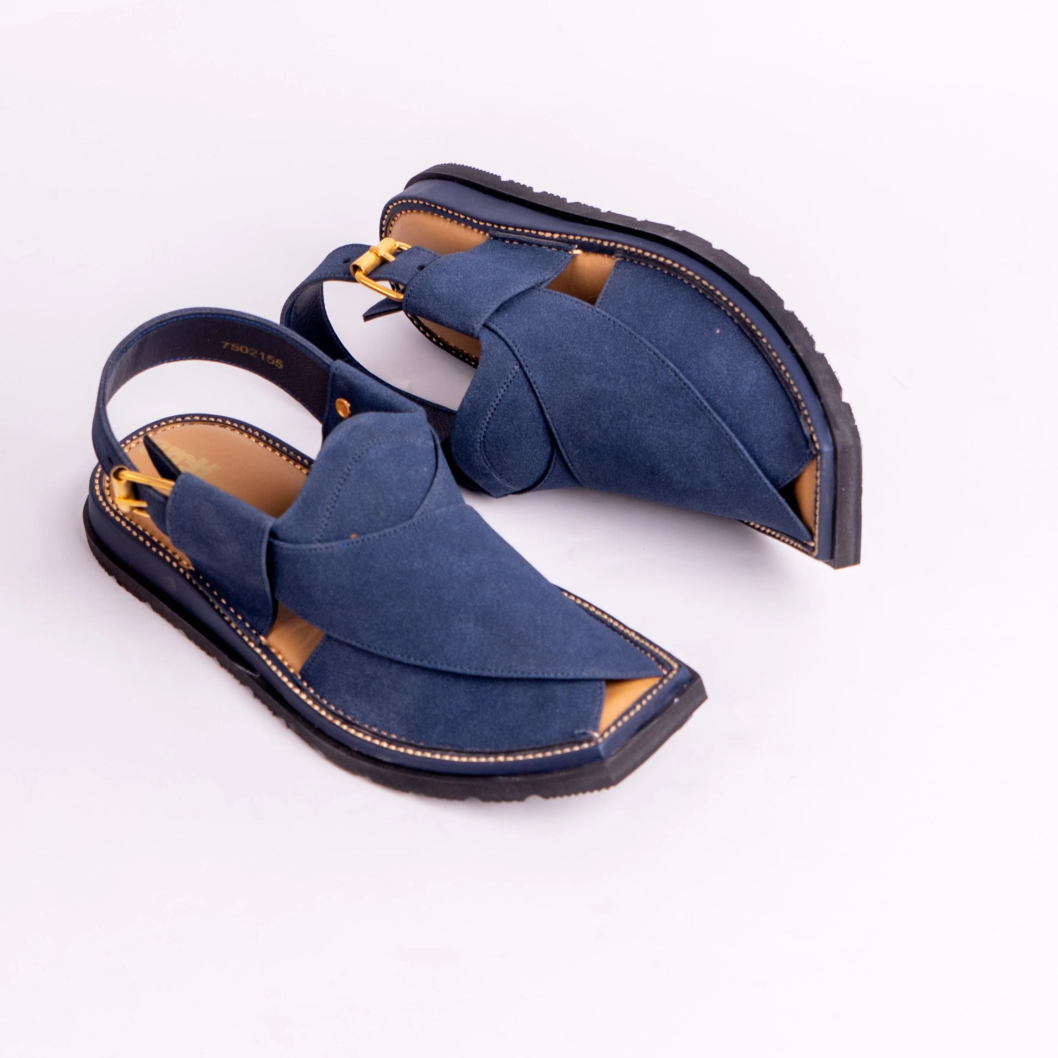 Elite Blue Peshawari Chappal