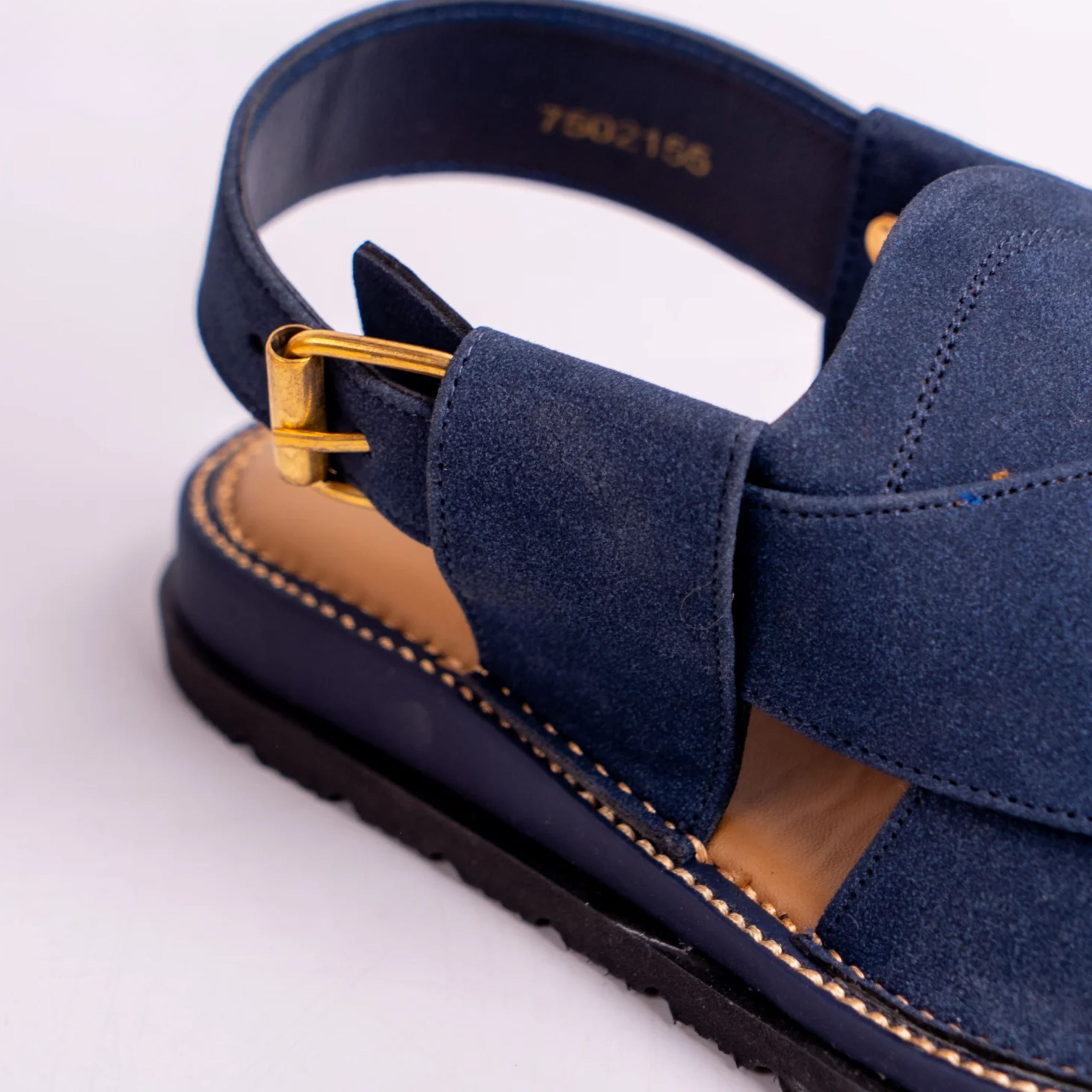Elite Blue Peshawari Chappal