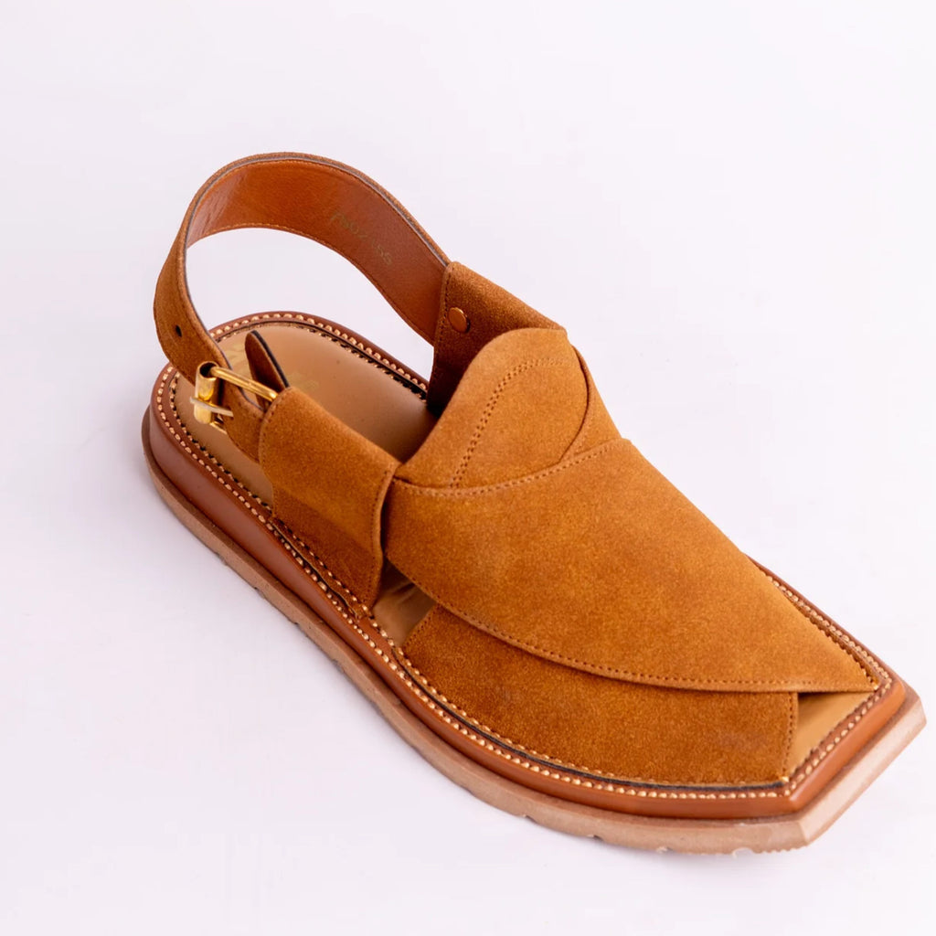Elite Mustard Peshawari Chappal