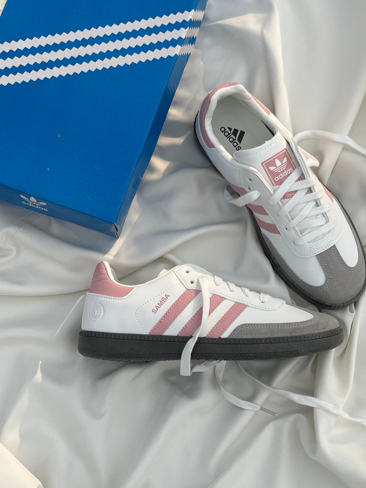 SAMBAS - White / Pink