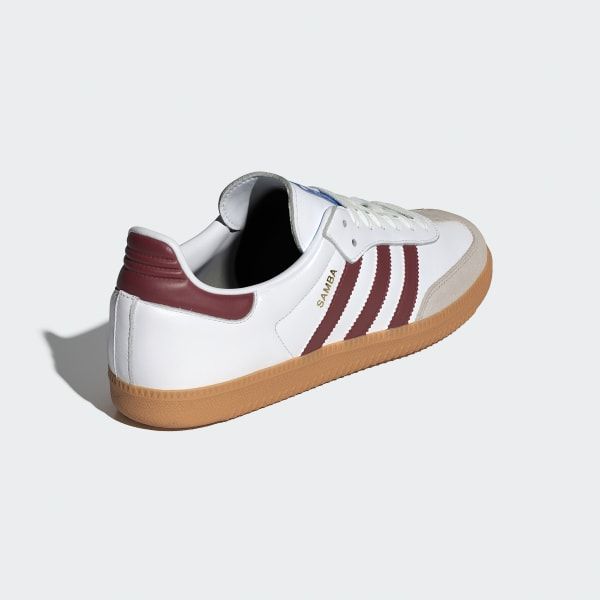 Adidas SAMBAS - White/Maroon